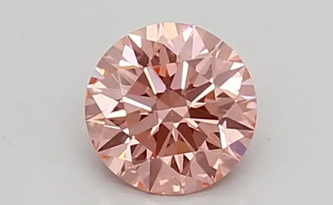 0.39ct FANCY VIVID  PINK VVS2 Round (IGI)