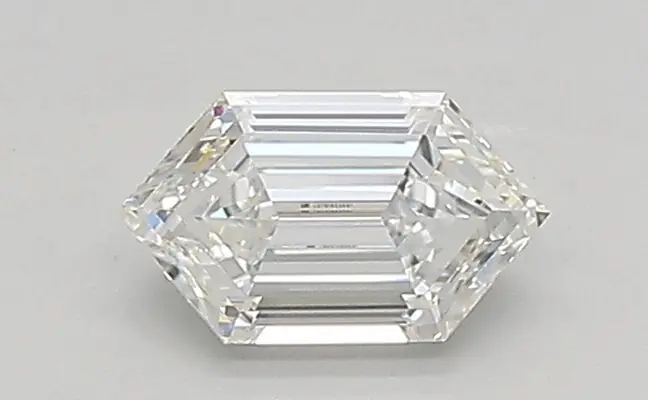 0.38ct F VVS2 Long Hexagon (IGI)