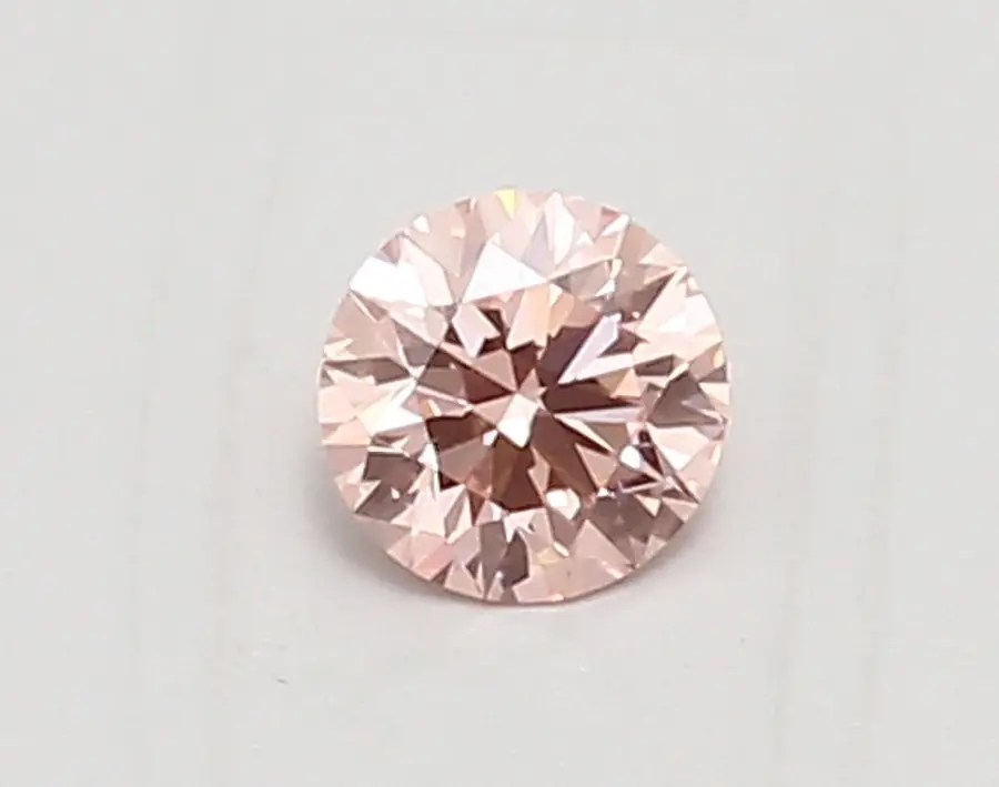 0.37ct FANCY VIVID  PINK VVS1 Round (IGI)