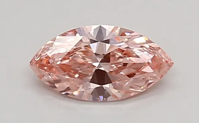 0.37ct FANCY VIVID  PINK VS1 Marquise (IGI)