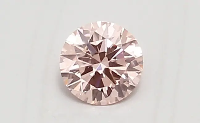 0.36ct FANCY VIVID  PINK VVS1 Round (IGI)