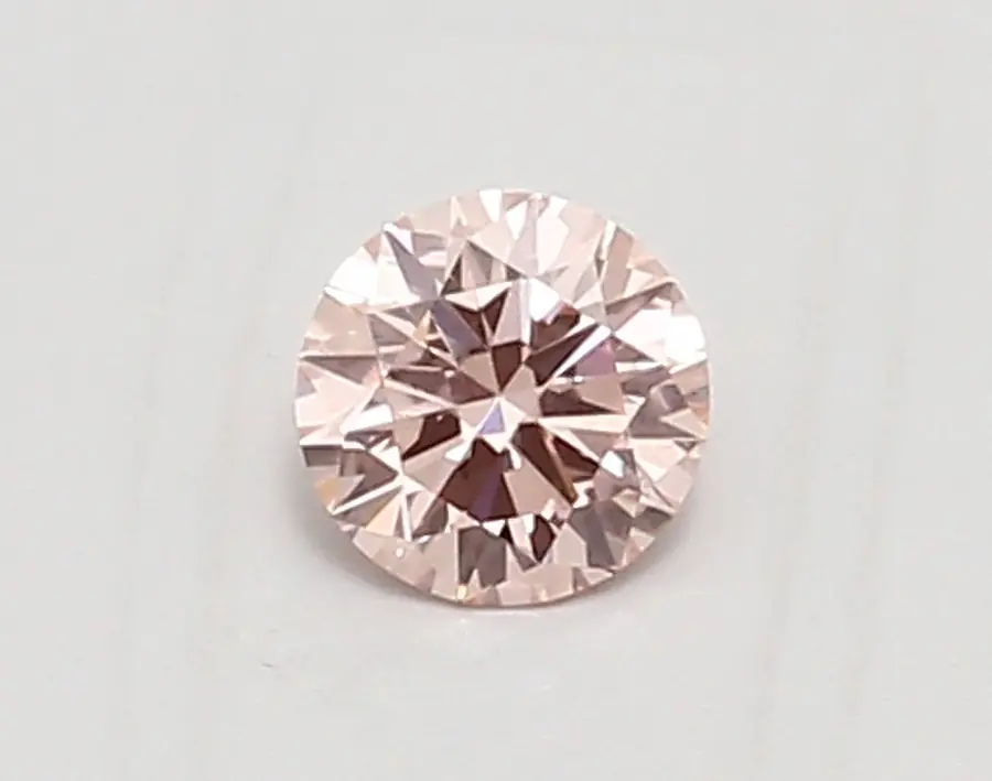 0.36ct FANCY VIVID  PINK VVS1 Round (IGI)