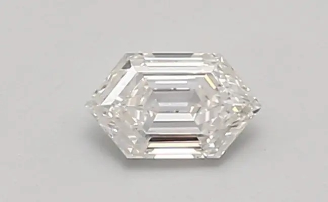 0.36ct F VVS2 Long Hexagon (IGI)