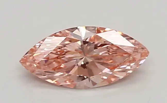0.36ct FANCY VIVID  PINK VVS2 Marquise (IGI)
