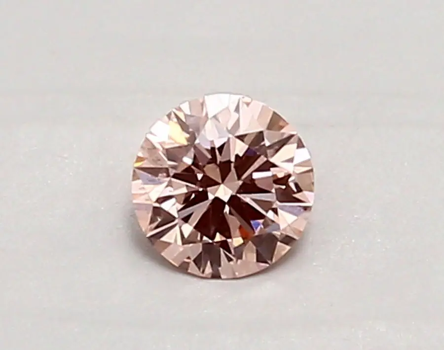 0.35ct FANCY INTENSE  PINK SI1 Round (IGI)