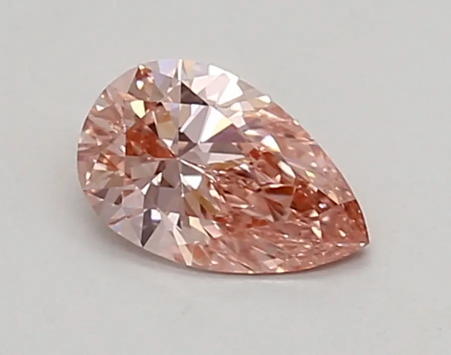 0.35ct FANCY VIVID  PINK VS1 Pear (IGI)