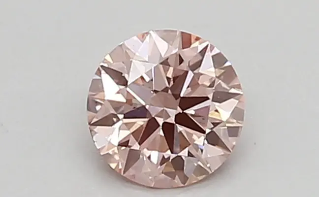 0.34ct FANCY  PINK VS1 Round (IGI)