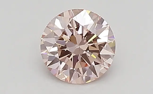 0.32ct FANCY INTENSE  PINK VS2 Round (IGI)