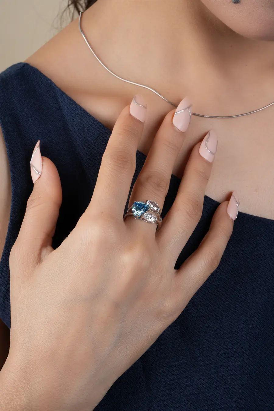 Heart & Marquise Lab-Grown Diamond Ring – Gift of Love