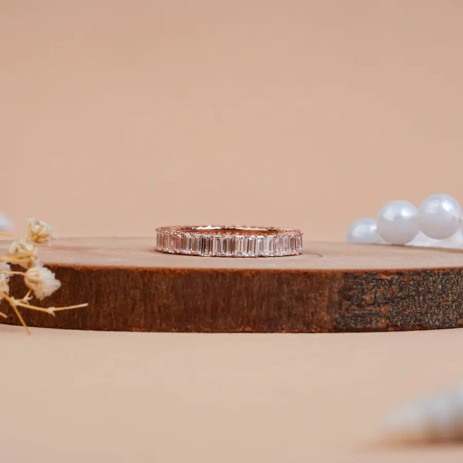 Modern Pear Cut Lab Grown Diamond Flower Motif Ring