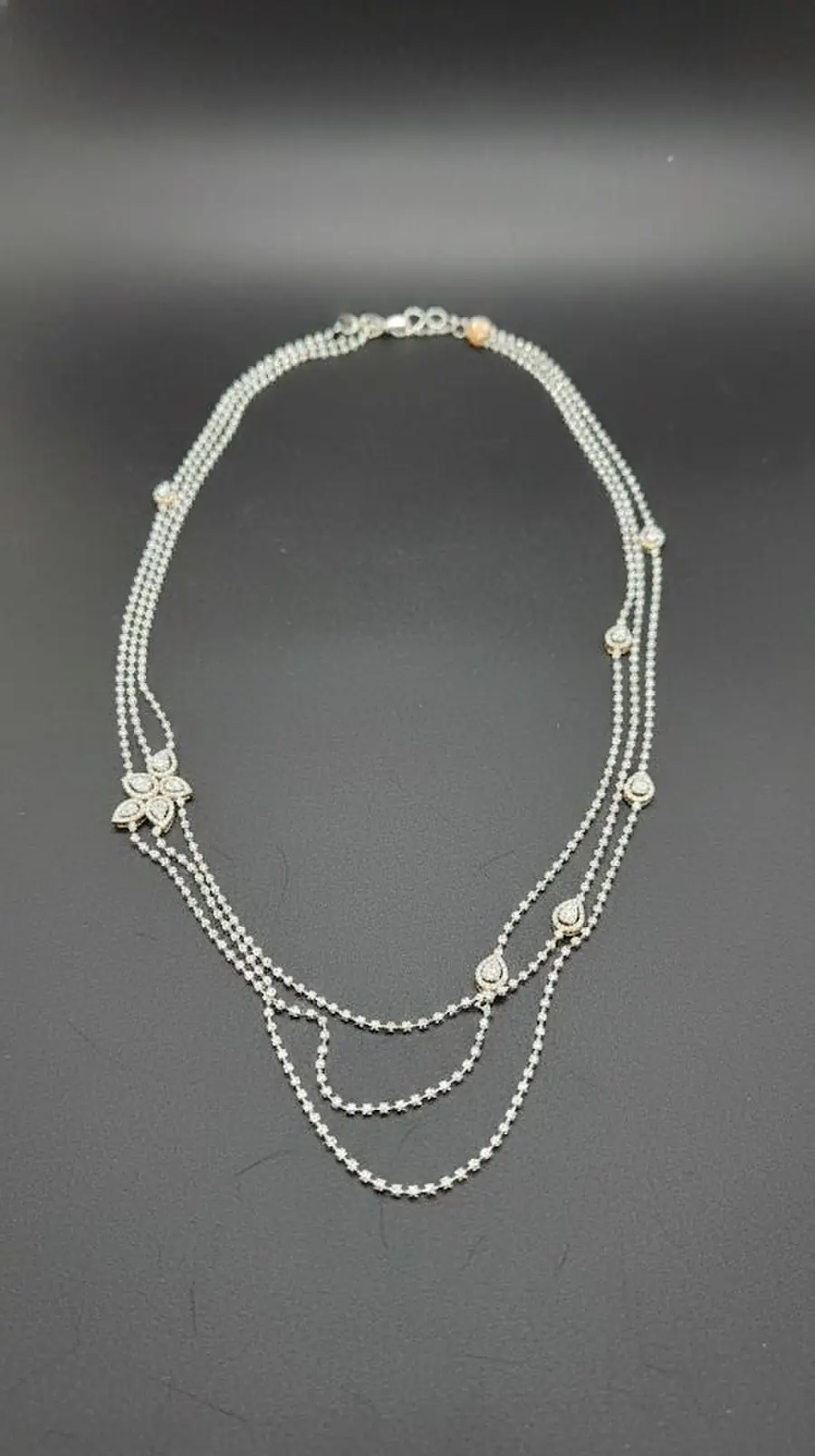 Celestial Cascade Diamond Necklace Set