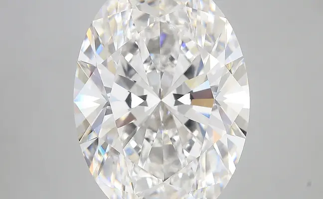 15.10ct F VVS2 Oval (IGI)