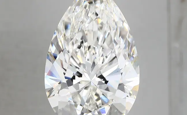 12.56ct F VS1 Pear (IGI)