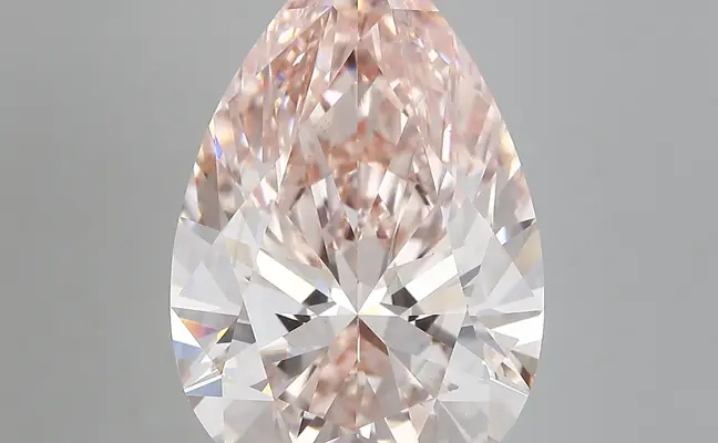 10.05ct FANCY INTENSE  PINK VS1 Pear (IGI)