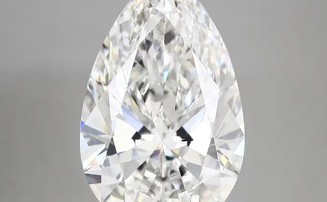 7.54ct F VVS2 Pear (IGI)