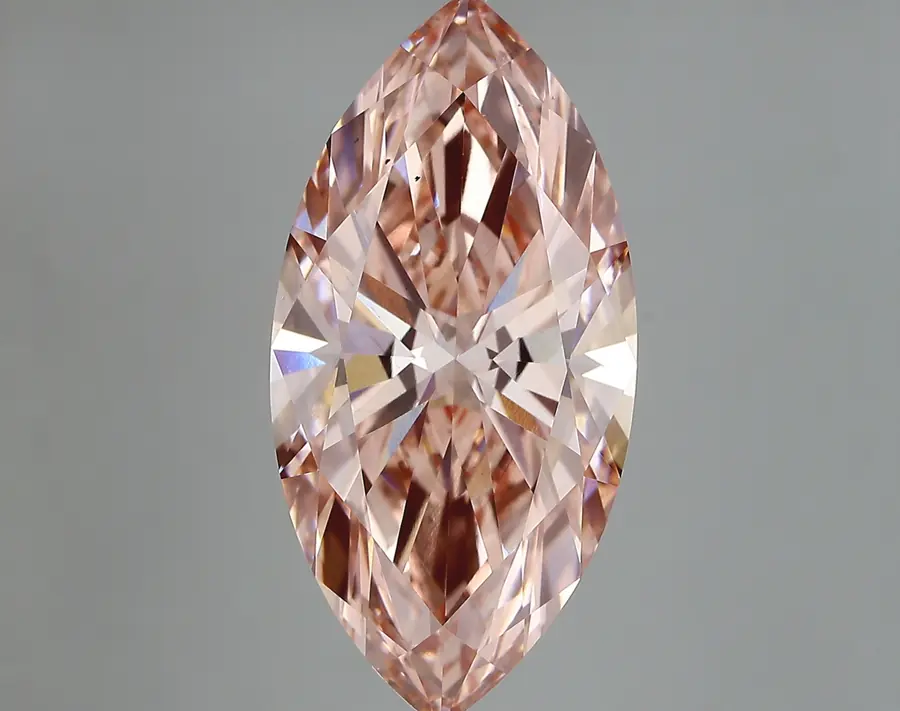 7.51ct FANCY VIVID  PINK VS2 Marquise (IGI)