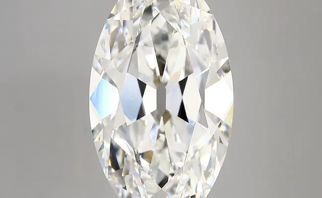 7.48ct F VS1 Moval (IGI)