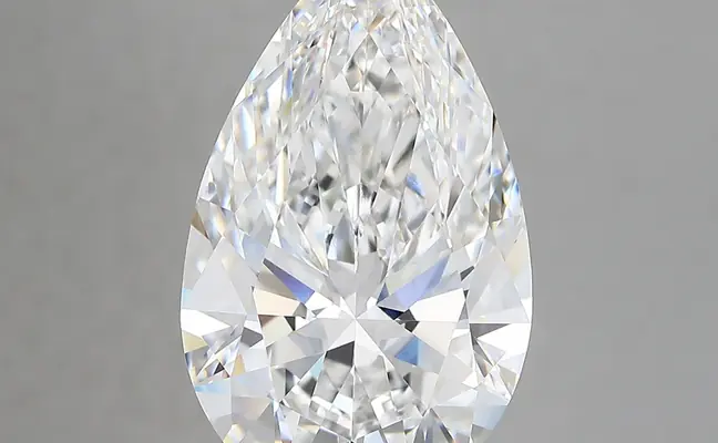 7.36ct E VVS2 Pear (IGI)