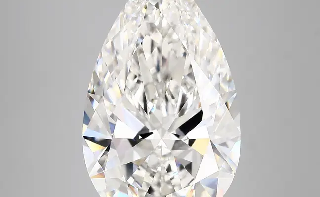 7.31ct F VVS2 Pear (IGI)