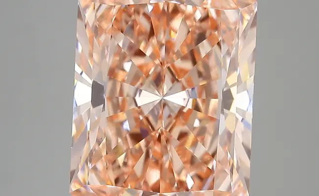 7.31ct FANCY VIVID  PINK VS1 Radiant (IGI)