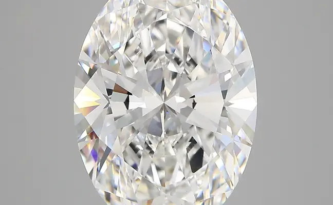 7.17ct D VS1 Oval (IGI)
