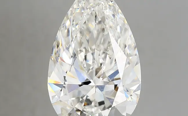 7.13ct F VVS2 Pear (IGI)