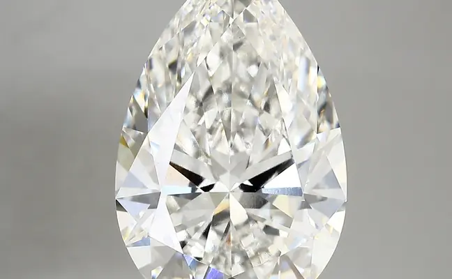 7.09ct F VVS2 Pear (IGI)