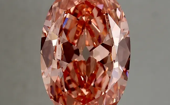 7.04ct FANCY VIVID  PINK VVS2 Oval Old Miner (IGI)