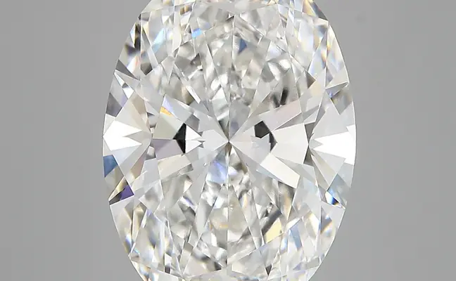 7.03ct E VVS2 Oval (IGI)