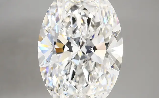 7.03ct E VVS2 Oval (IGI)