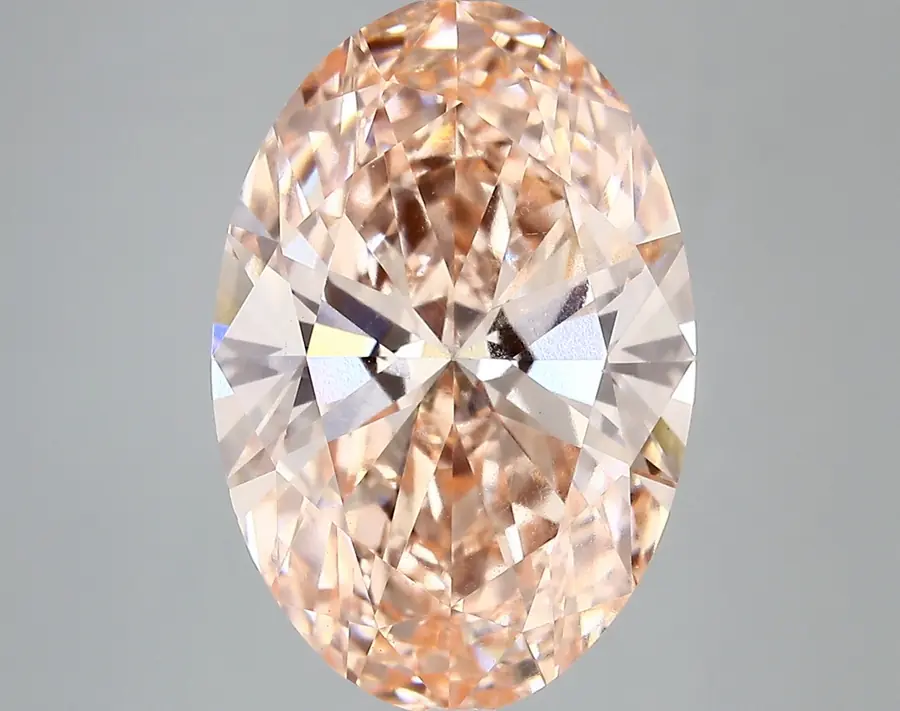 7.01ct FANCY INTENSE  PINK VS1 Oval (IGI)
