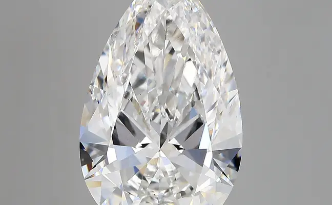 6.83ct E VS1 Pear (IGI)
