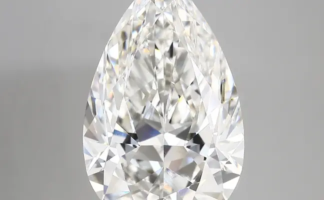 6.76ct F VVS2 Pear (IGI)