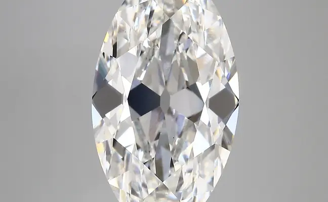 6.69ct F VS1 Moval (IGI)