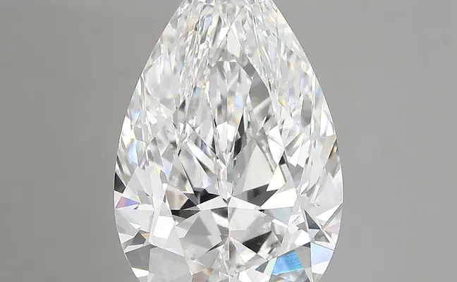 6.66ct E VVS2 Pear (IGI)