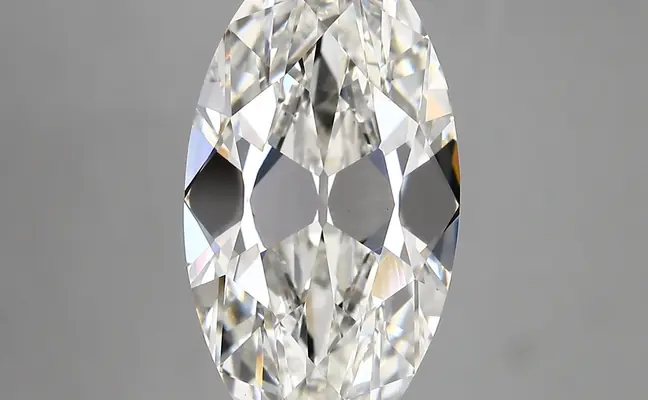 6.63ct F VS1 Moval (IGI)