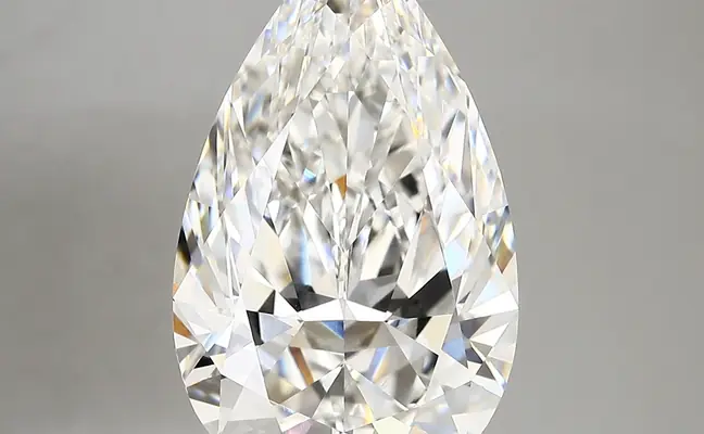 6.61ct E VVS2 Pear (IGI)