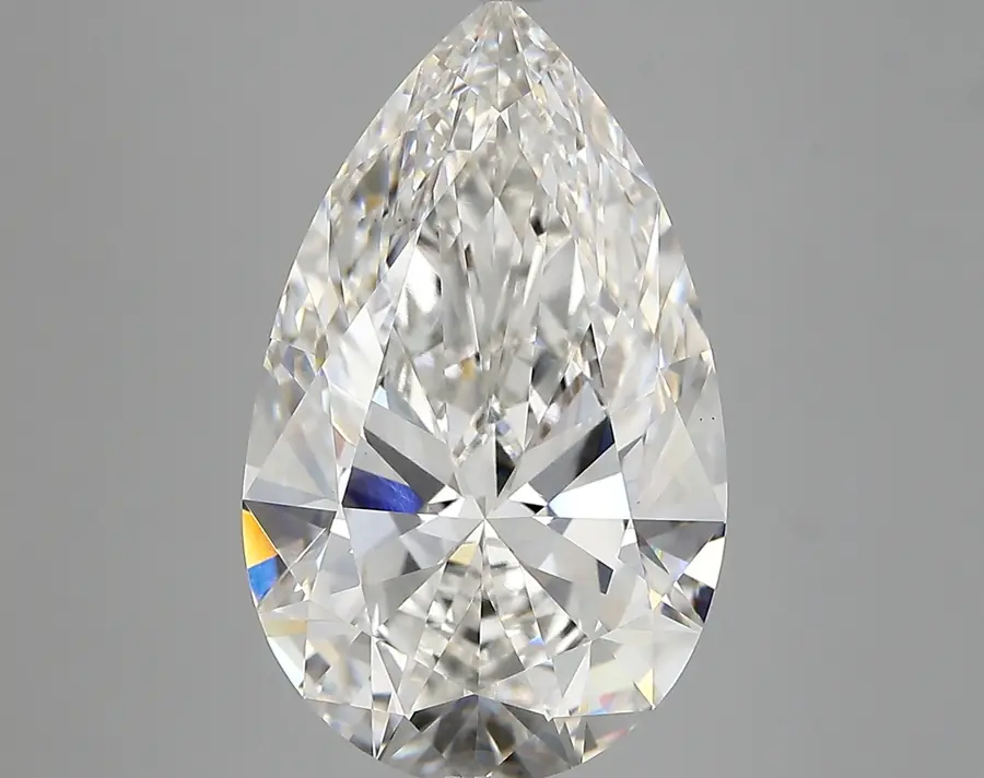 6.59ct F VS1 Pear (IGI)