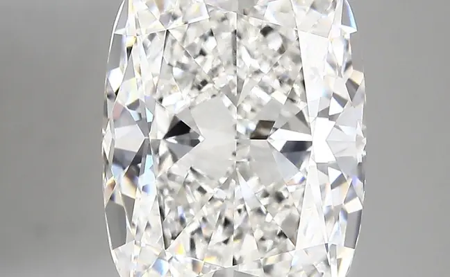 6.54ct F VVS2 Cushion (IGI)