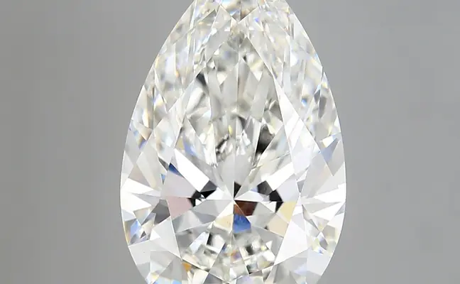 6.54ct F VS1 Pear (IGI)