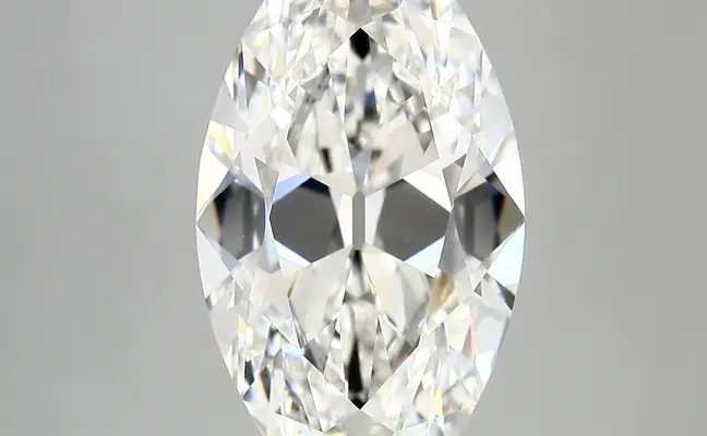 6.49ct F VVS2 Moval (IGI)