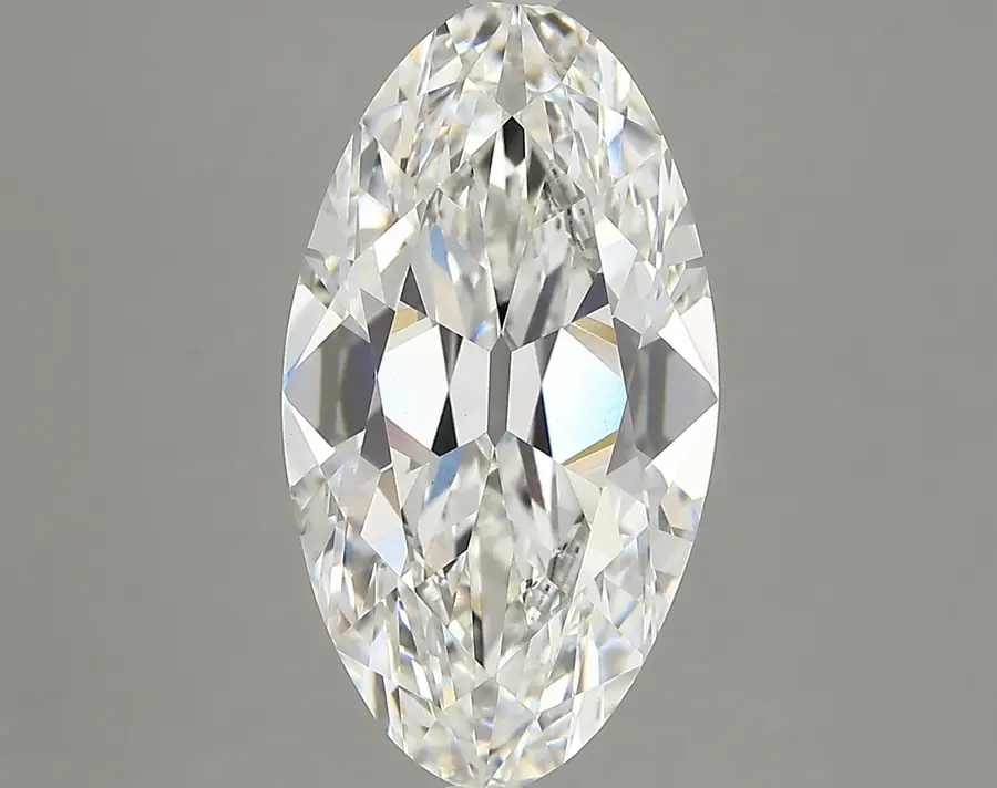 6.47ct F VVS2 Moval (IGI)