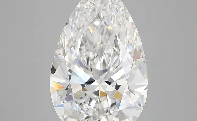 6.43ct E VVS2 Pear (IGI)