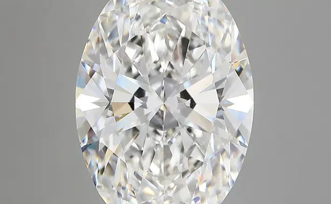 6.43ct F VVS2 Oval (IGI)