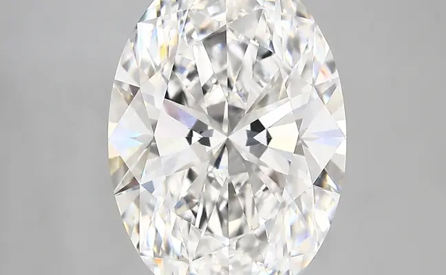 6.34ct E VVS2 Oval (IGI)