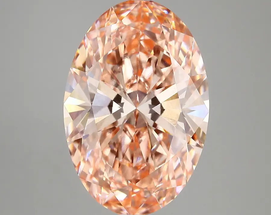 6.33ct FANCY VIVID  PINK VVS2 Oval (IGI)