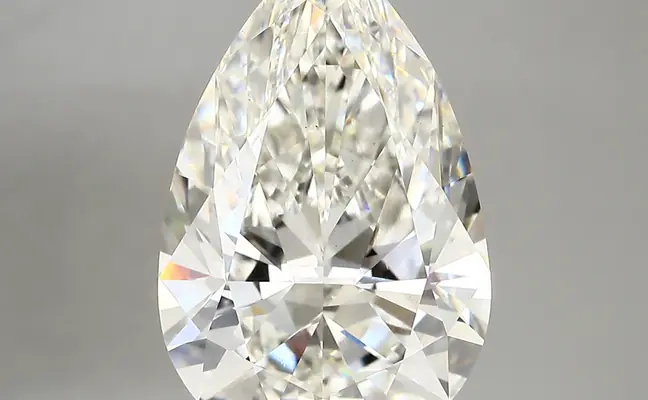 6.32ct G VS1 Pear (IGI)