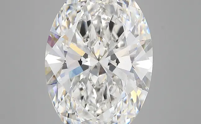 6.32ct E VVS2 Oval (IGI)