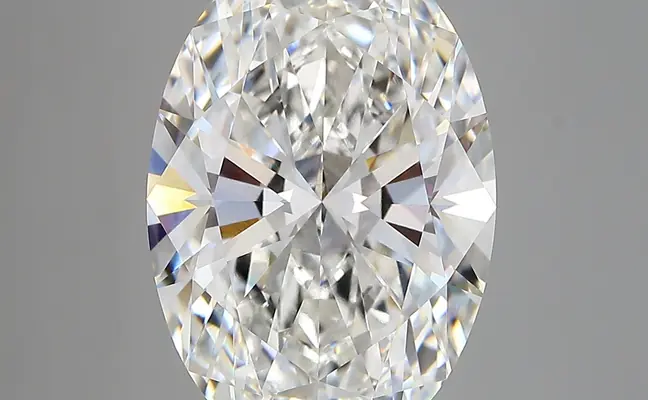 6.31ct F VVS2 Oval (IGI)