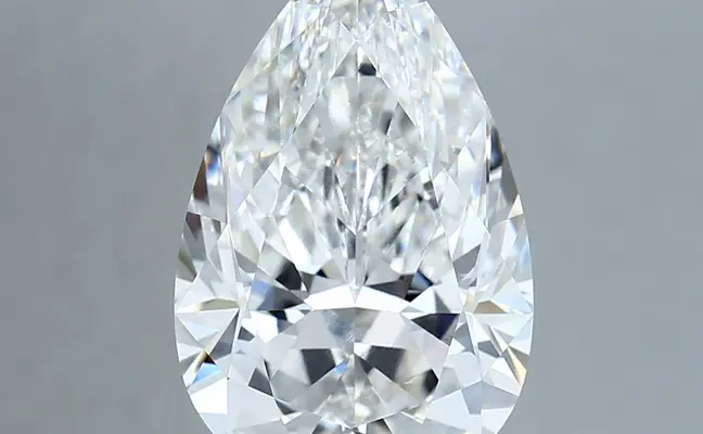 6.29ct F VVS2 Pear (IGI)
